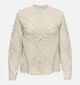 ONLY Carmakoma Nicoline Beige Trui voor dames (348422)