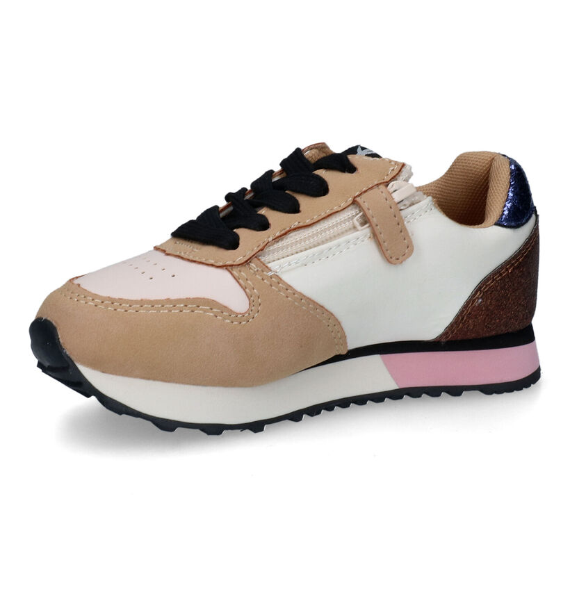 Milo & Mila Baskets basses en Beige pour filles (313162)