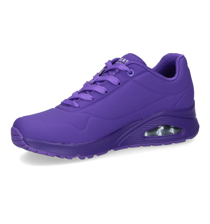 Skechers Uno Night Shades Roze Sneakers voor dames (343883)