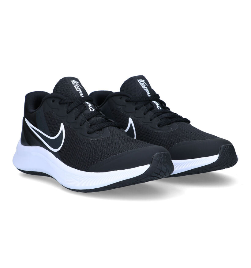 Nike Star Runner 3 GS Zwarte Sneakers voor meisjes, jongens (325347)