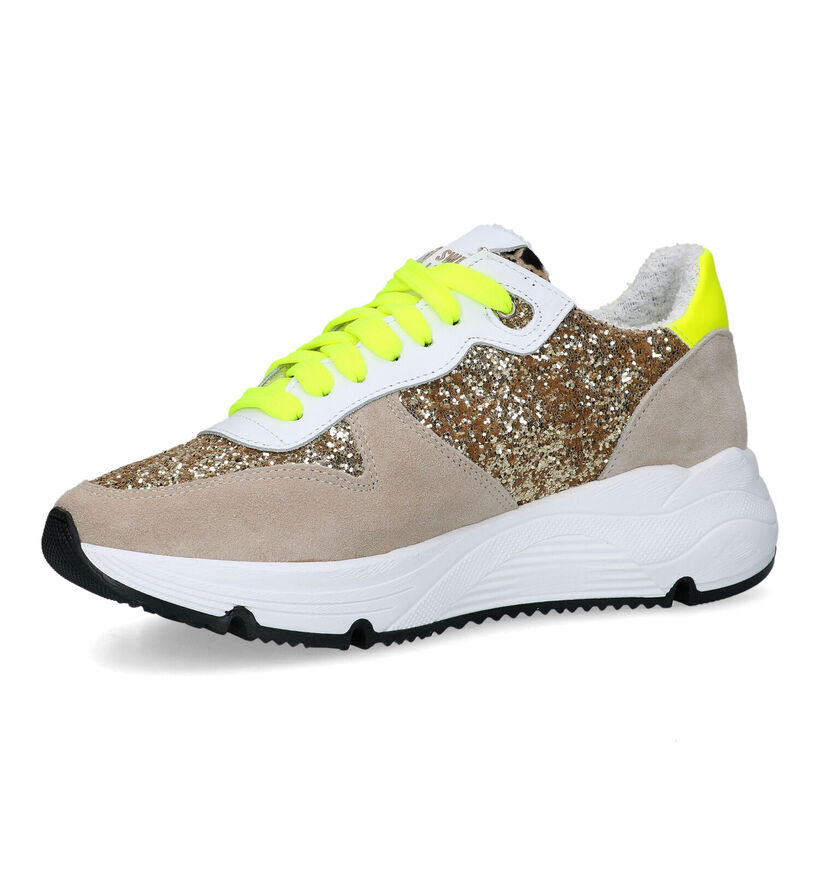 Sweet Lemon Blandina Gouden Sneakers voor dames (326999) - geschikt voor steunzolen