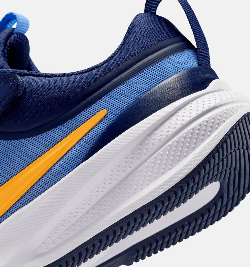 Nike Star Runner 5 Baskets en Bleu pour filles, gar&ccedil;ons (367285) - pour semelles orthop&eacute;diques