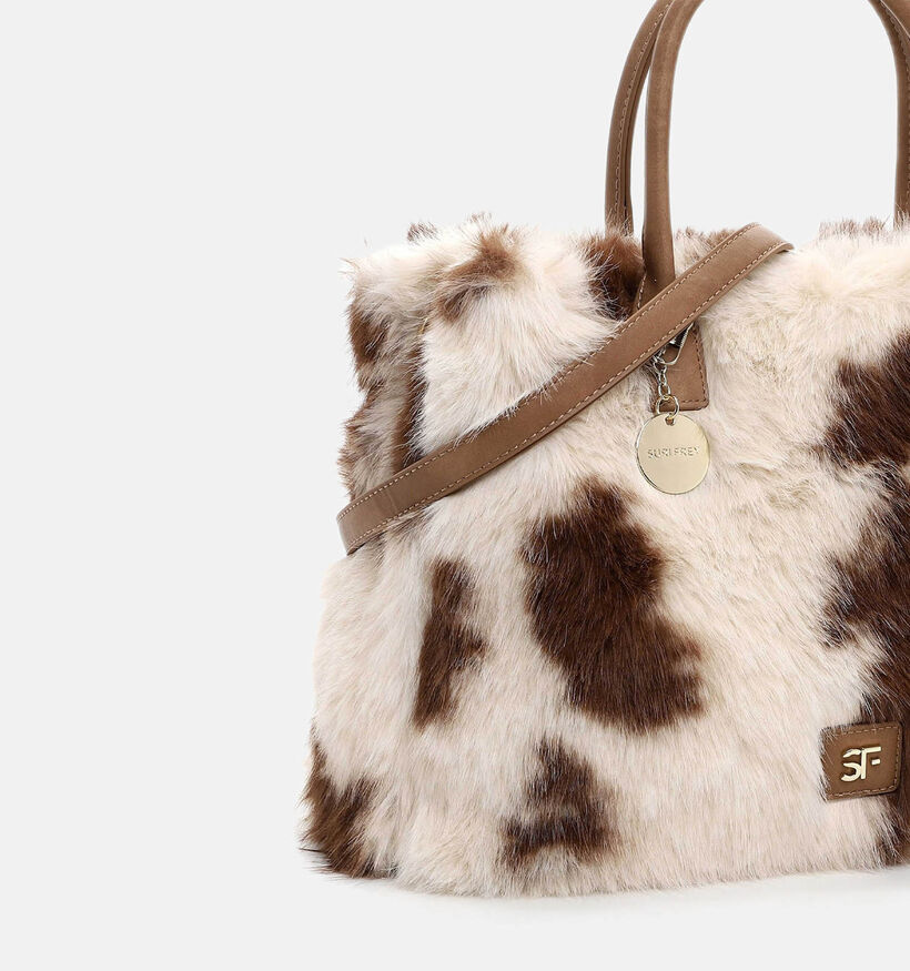 Suri Frey Misty Cow Sac à main en Beige/Marron pour femmes (363389)