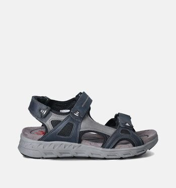 Relife Sandales Marron/Taupe/Bleu