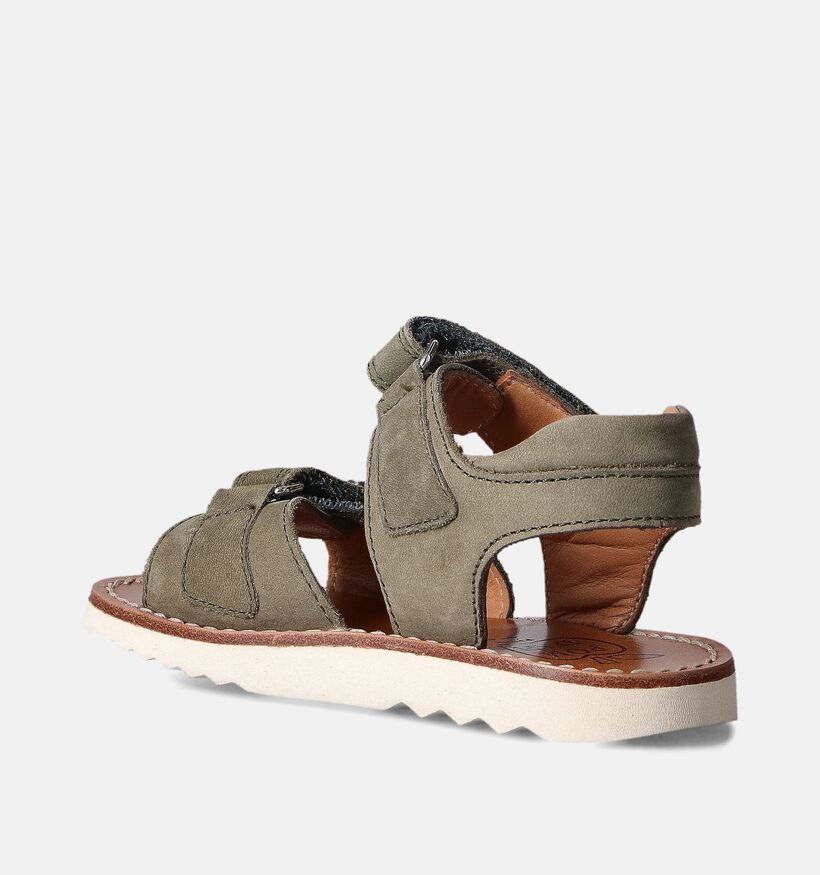Pom d'Api Waff Easy Kaki Sandalen voor jongens (354627)