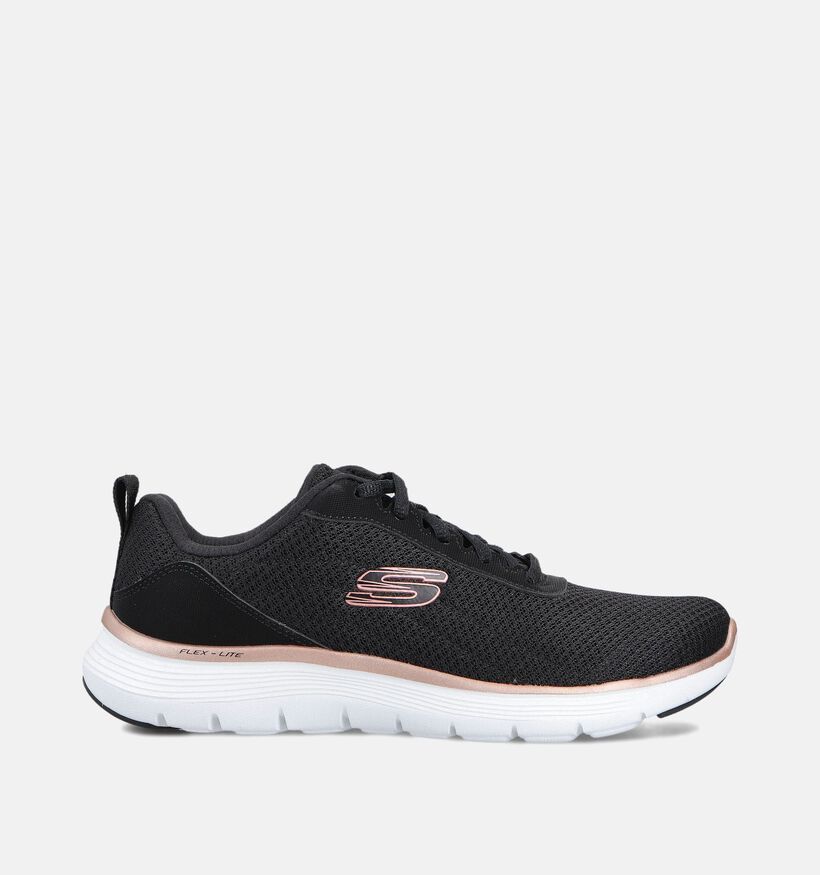 Skechers FLEX APPEAL 5.0 UPTAKE Baskets sportives en Noir pour femmes (360902)