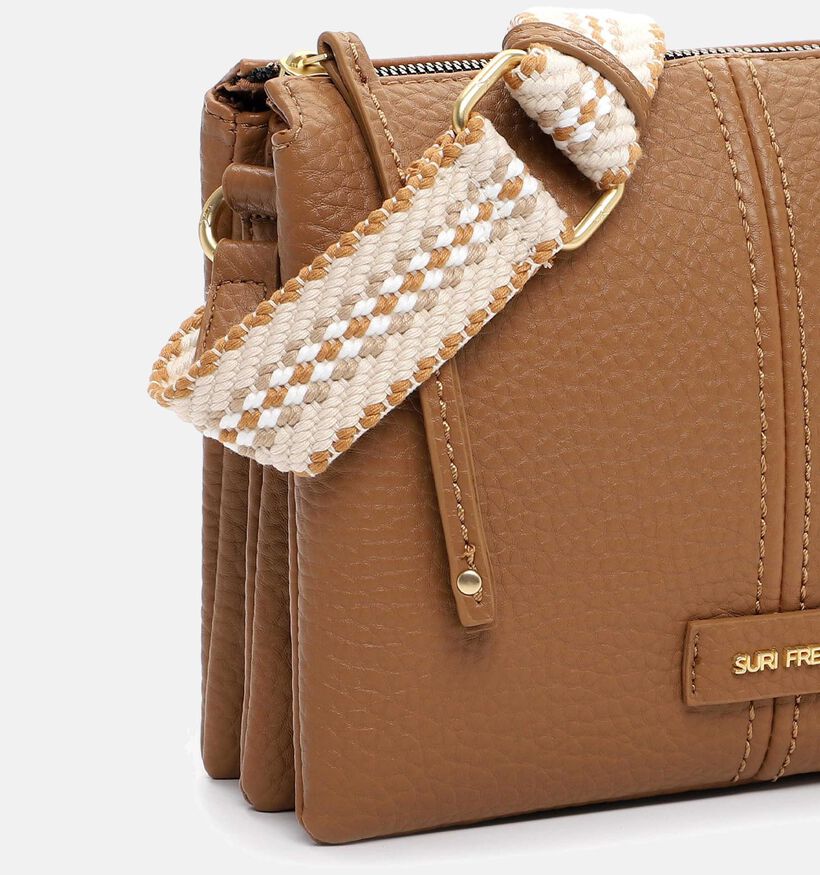 Suri Frey Gray Sac port&eacute; crois&eacute; en Beige pour femmes (371416)