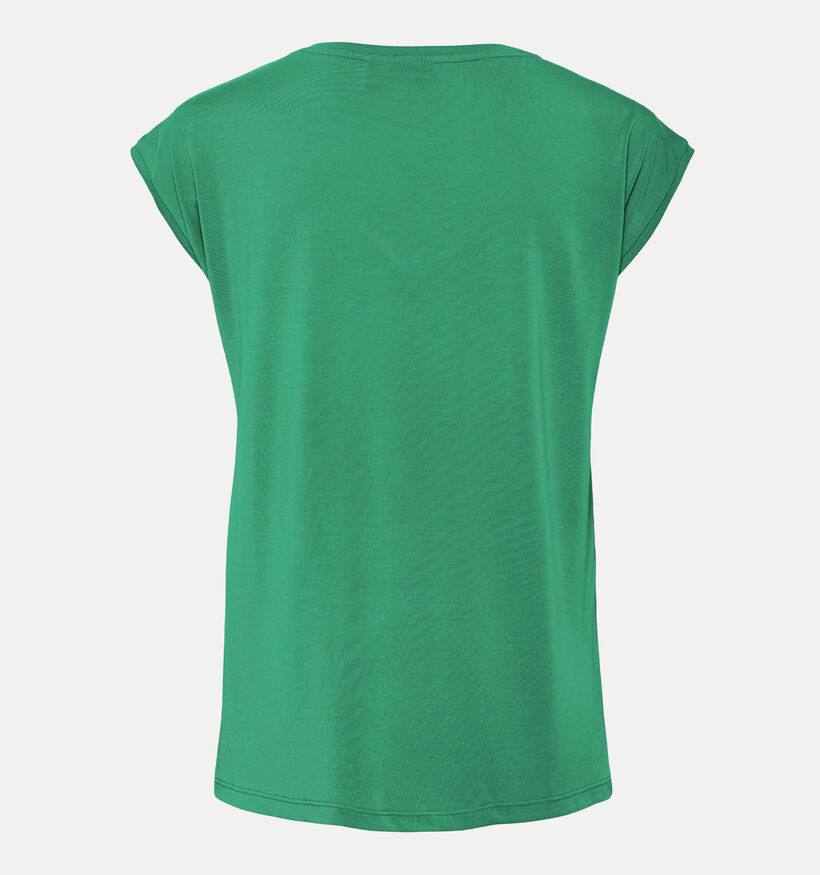 Pieces Kamala Groen Basic T-shirt voor dames (351121)
