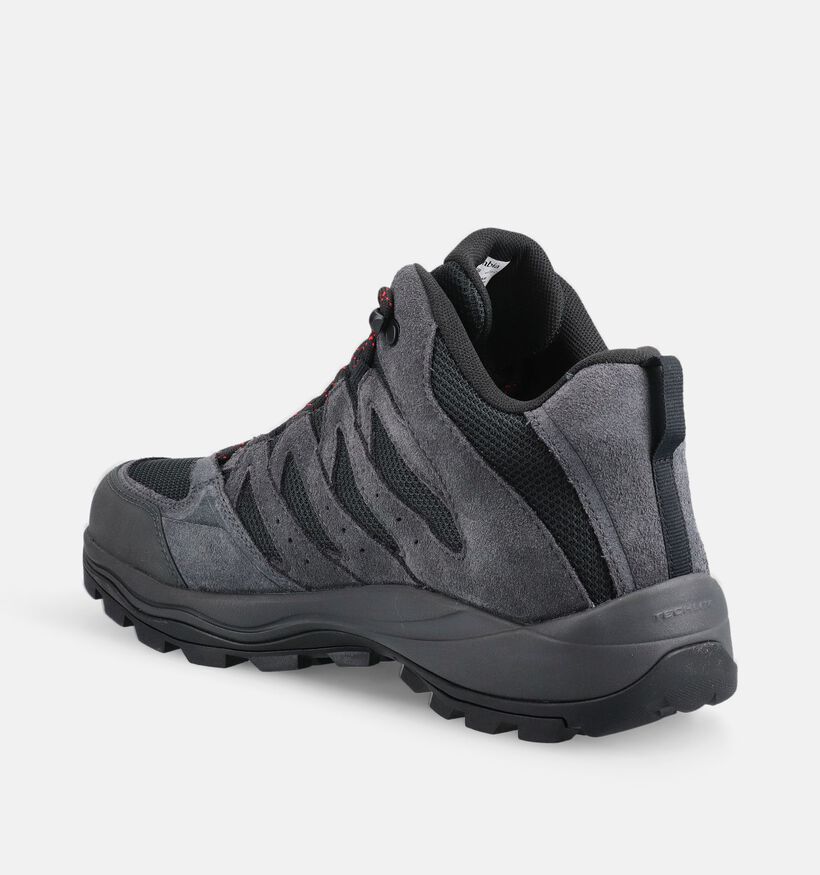Columbia Redmond IV Mid Waterproof Chaussures de randonn&eacute;e en Noir pour hommes (378174) - pour semelles orthop&eacute;diques