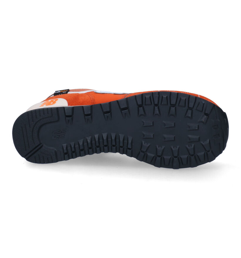 New Balance ML 574 Baskets basses en Gris pour hommes (353357) - pour semelles orthopédiques