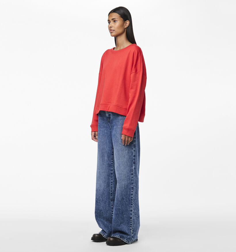 Pieces Chilli Bordeaux Sweater voor dames (359302)
