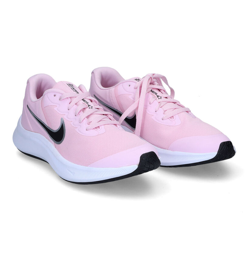 Nike Star Runner 3 Baskets en Rose pour filles (316246)