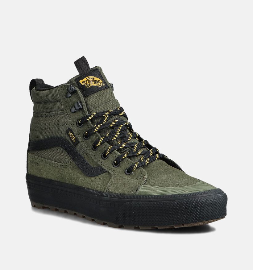 Vans MET SK8-Hi Insulated Kaki Sneakers voor heren (360237)