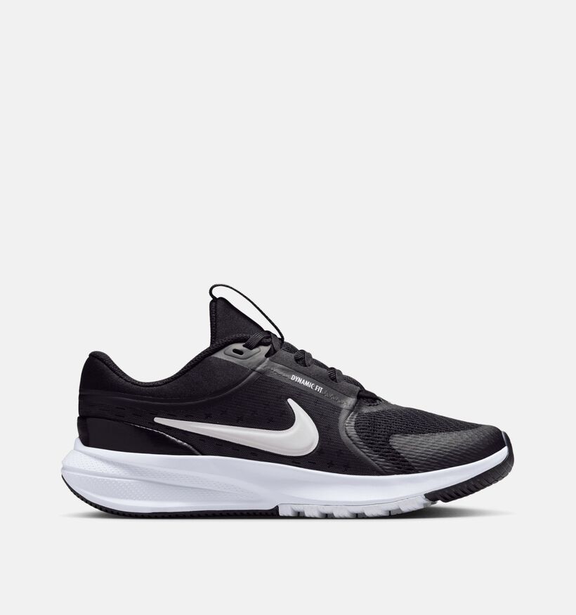Nike Star Runner Baskets basses en Noir pour filles, gar&ccedil;ons (364610)
