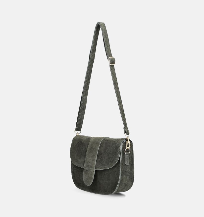 Charm London Sac port&eacute; crois&eacute; en Vert pour femmes (373484)