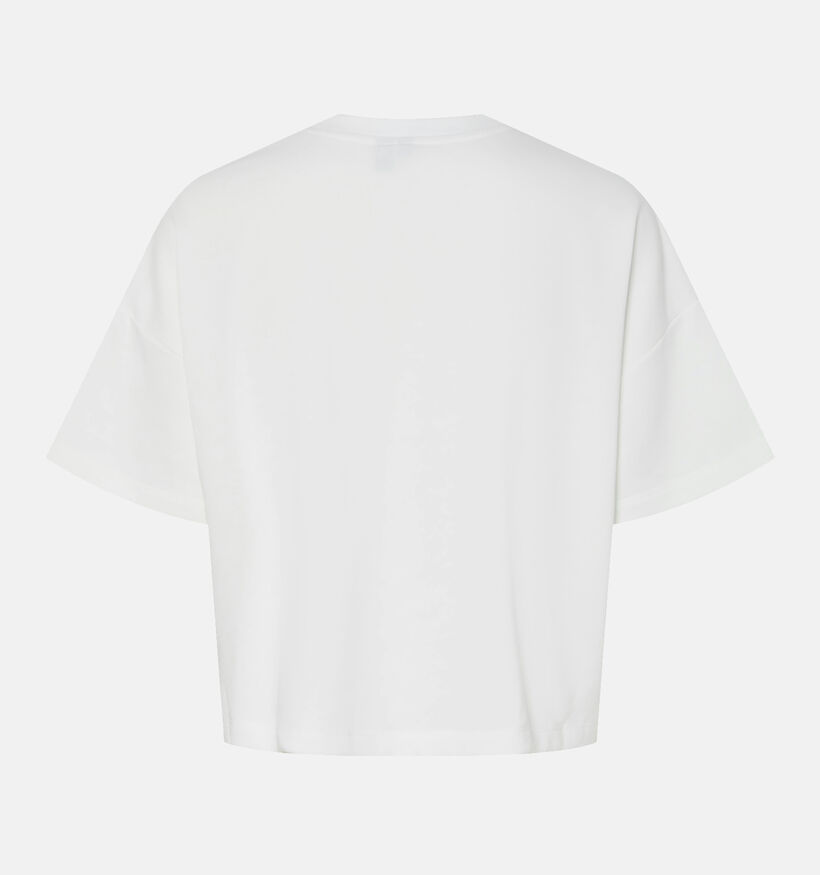 Pieces Chilli Wit T-shirt voor dames (359046)