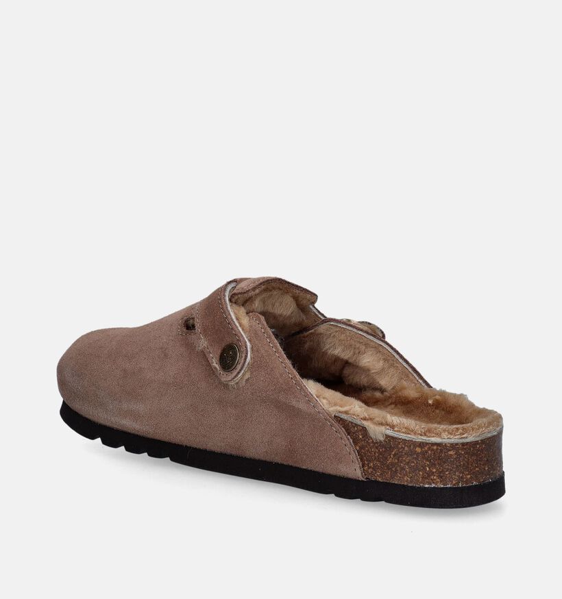 Scholl Fae New F Taupe Pantoffels voor dames (348855)