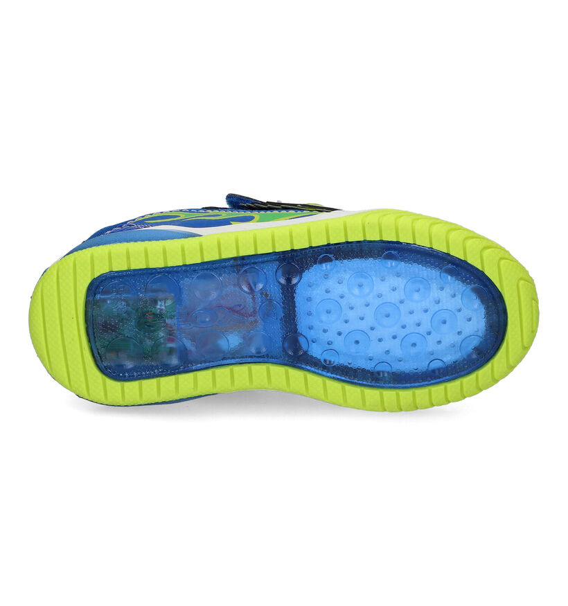 Geox Inek Baskets en Bleu en simili cuir (311056)