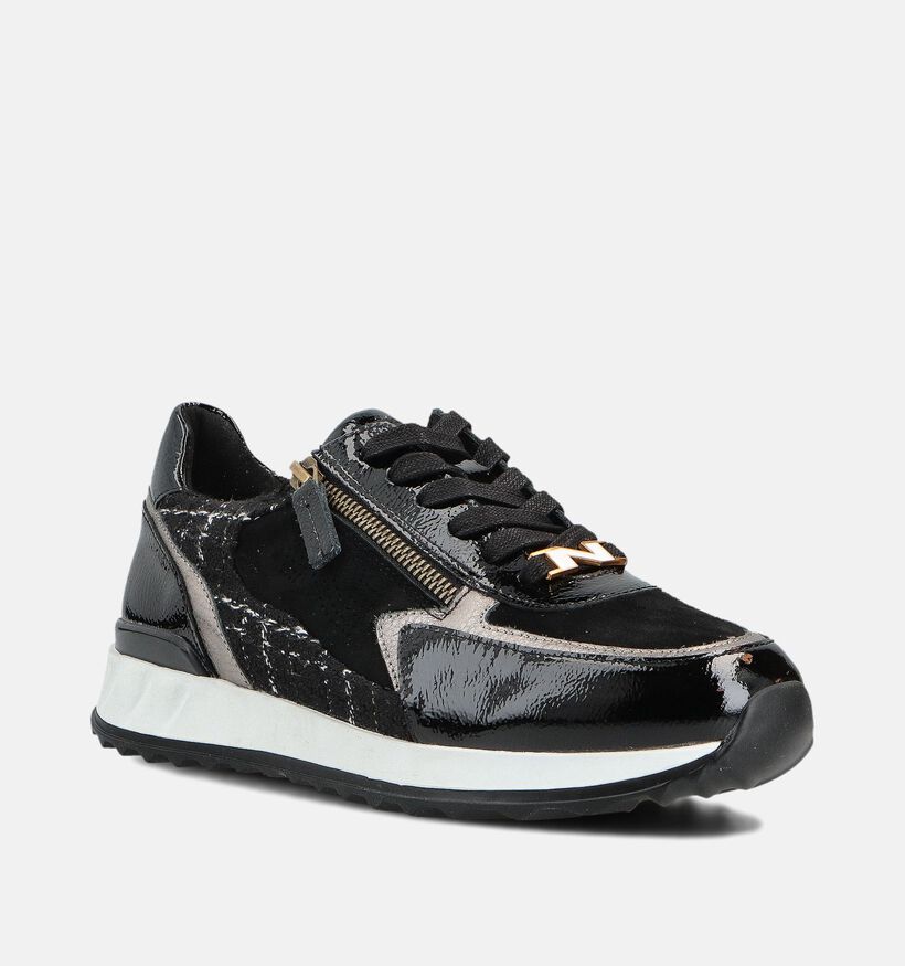 Nathan-Baume Chaussures à lacets en Noir pour femmes (363614) - pour semelles orthopédiques