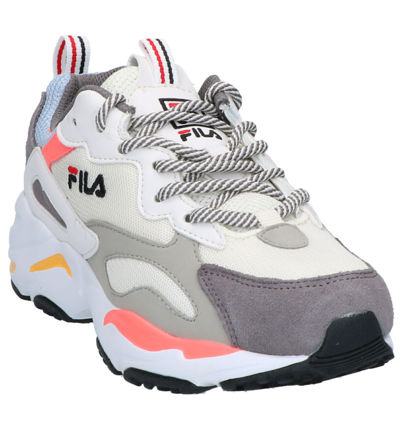 Fila Ray Tracer Baskets en Gris en simili cuir (253534)