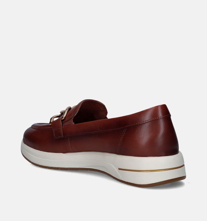 Tamaris Comfort Cognac Instappers voor dames (345036) - geschikt voor steunzolen