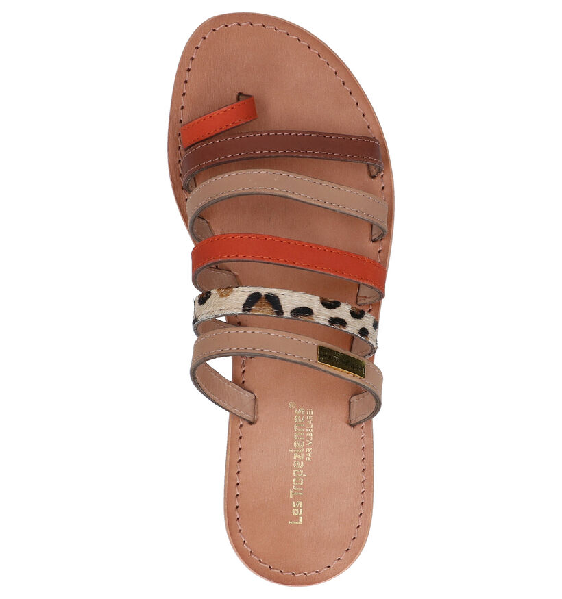 Les Tropeziennes Briquet Mules en Multicolore en cuir (275042)