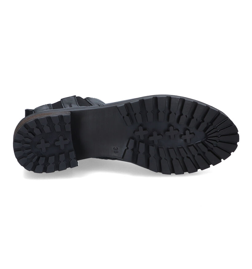 River Woods Gina Zwarte Boots in leer (316109)