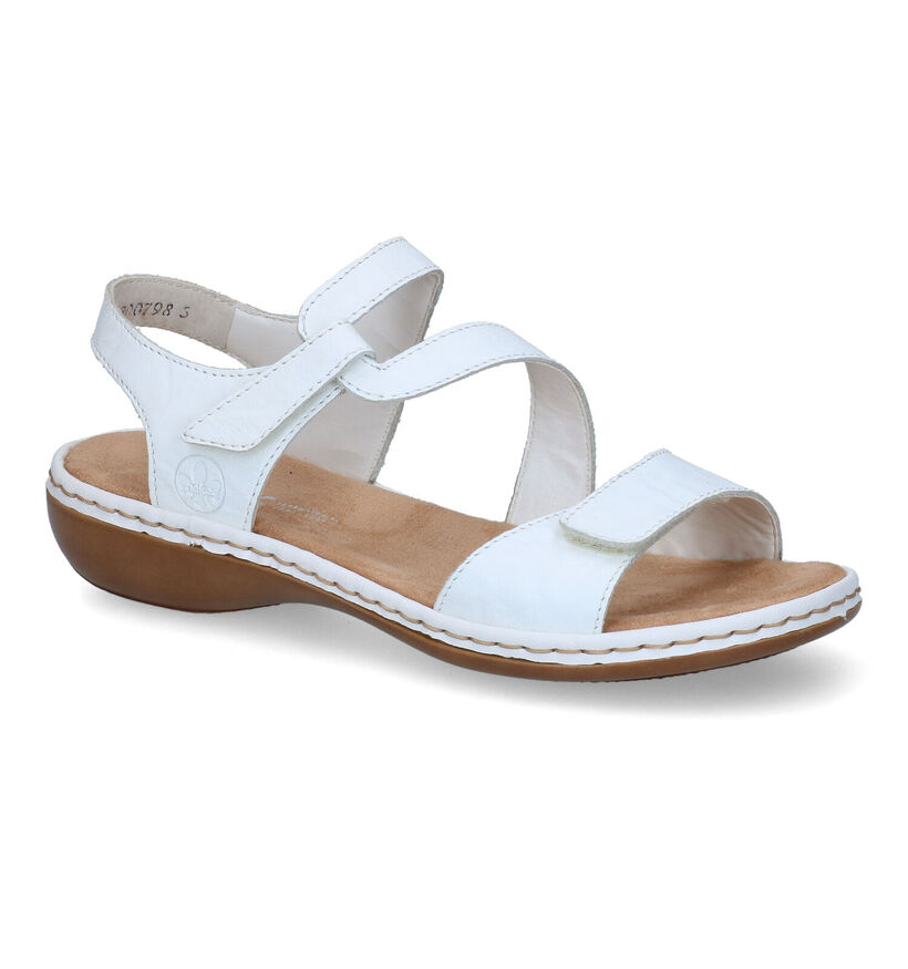 Rieker Witte Sandalen Dames Sandalen Online op