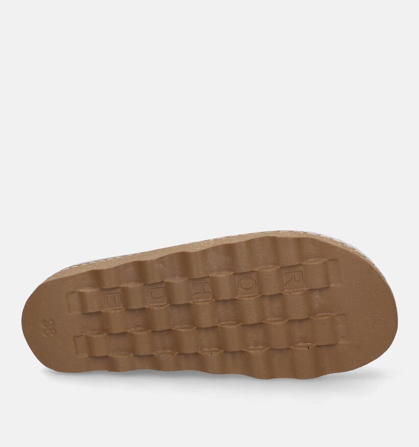 Rohde Foggia Pantoufles pour semelles orthopédiques en Orange pour femmes (349319) - pour semelles orthopédiques