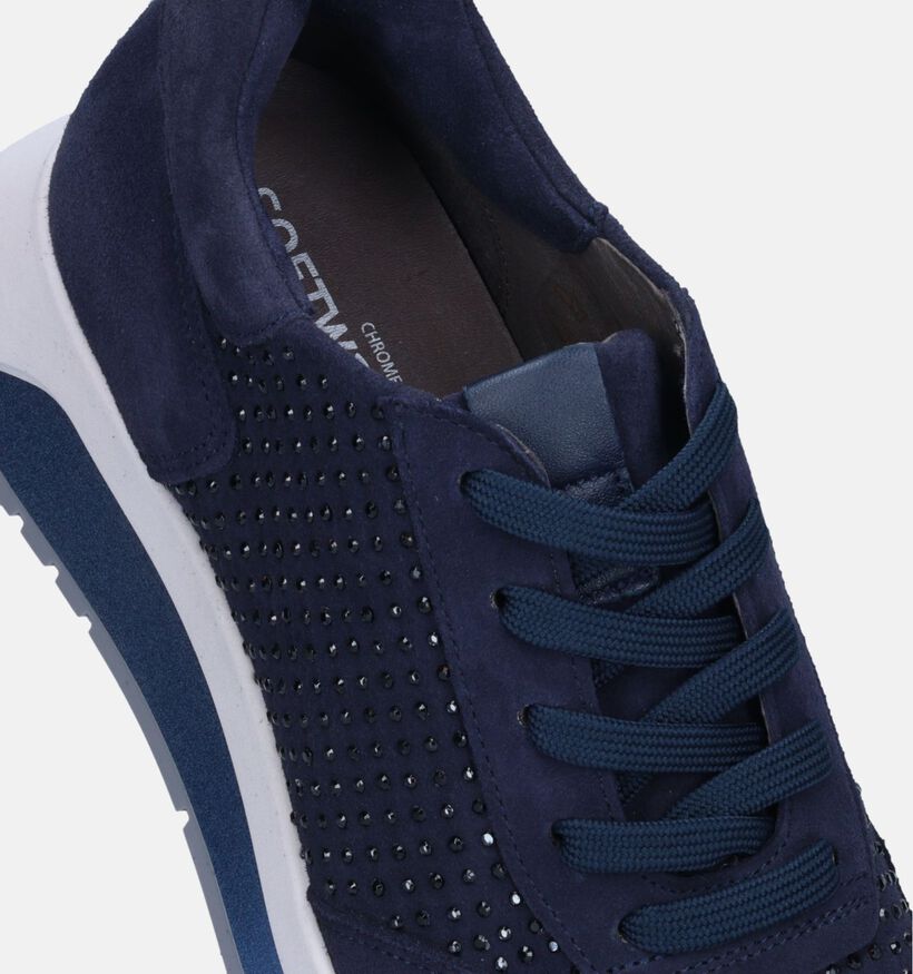 Softwaves Baskets casual en Bleu foncé pour femmes (347386) - pour semelles orthopédiques