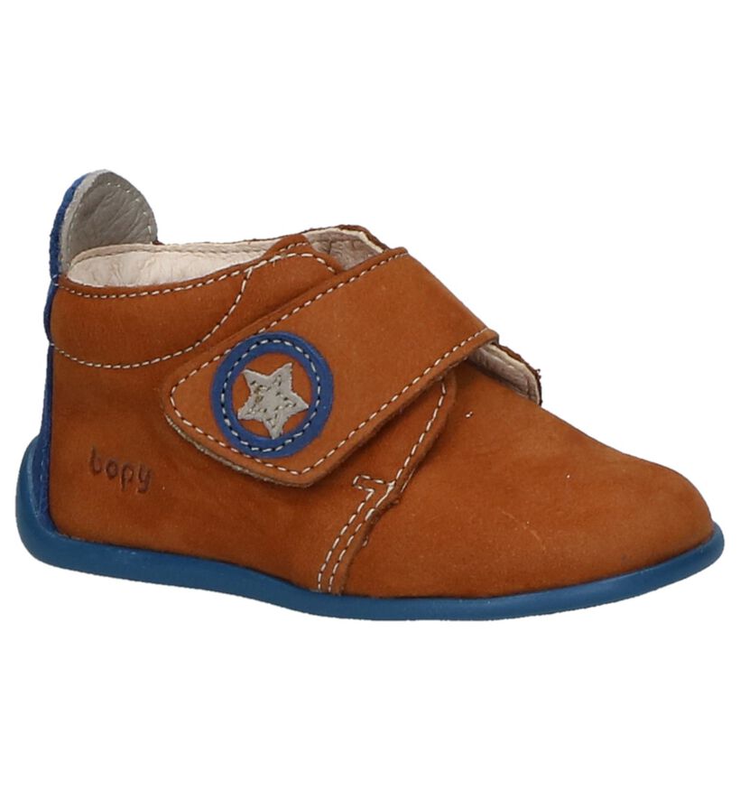 Bopy Pavelo Donkerblauwe Babyschoentjes in nubuck (224420)