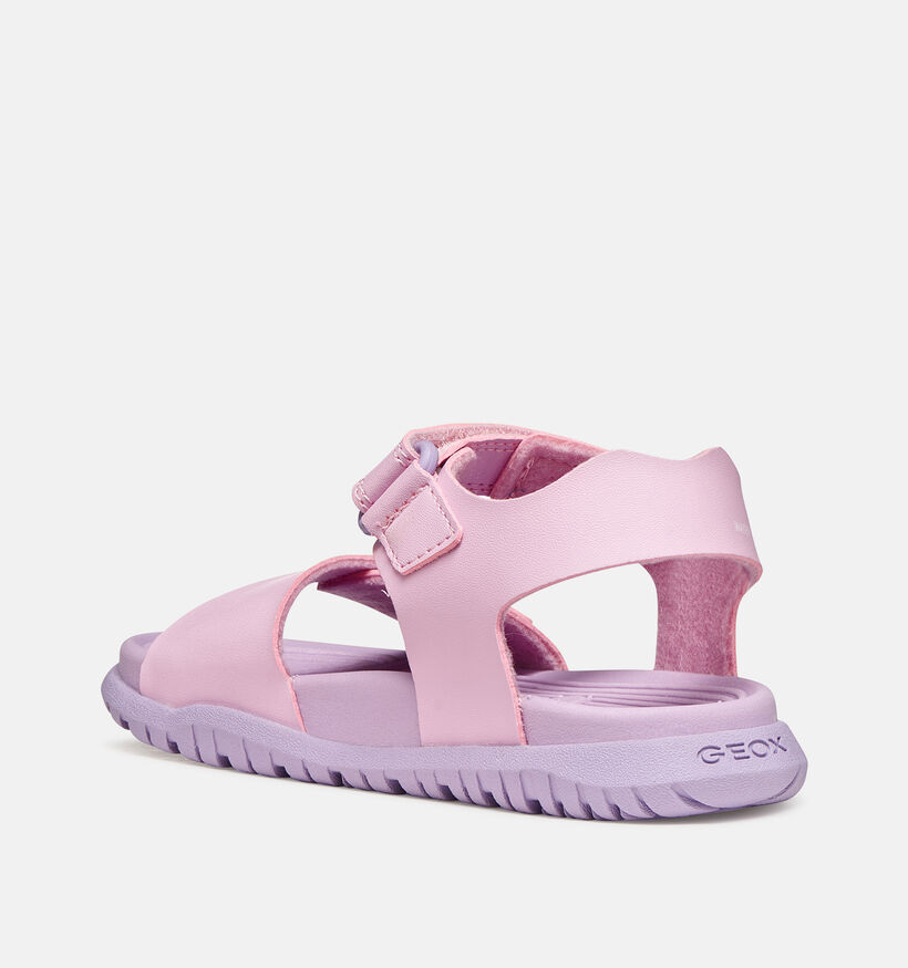Geox Fusbetto Lichtroze/Lila Sandalen voor meisjes (368850)