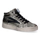 Méliné Gouden Hoge Sneakers in leer (316065)