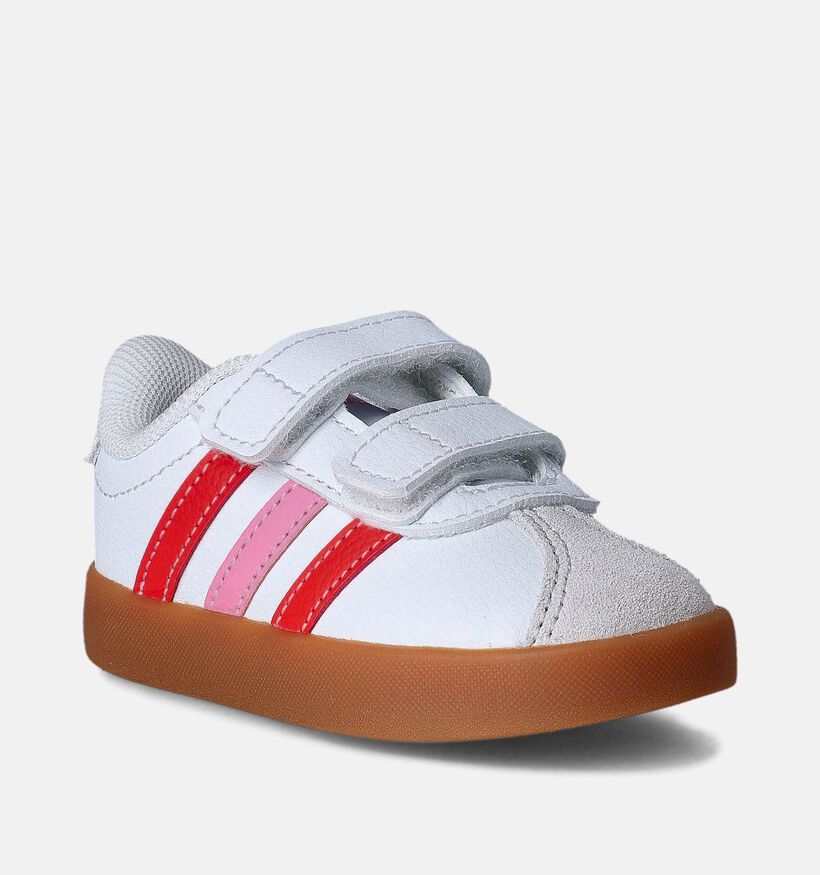 adidas VL Court 3.0 Witte Babysneakers voor jongens, meisjes (361522)