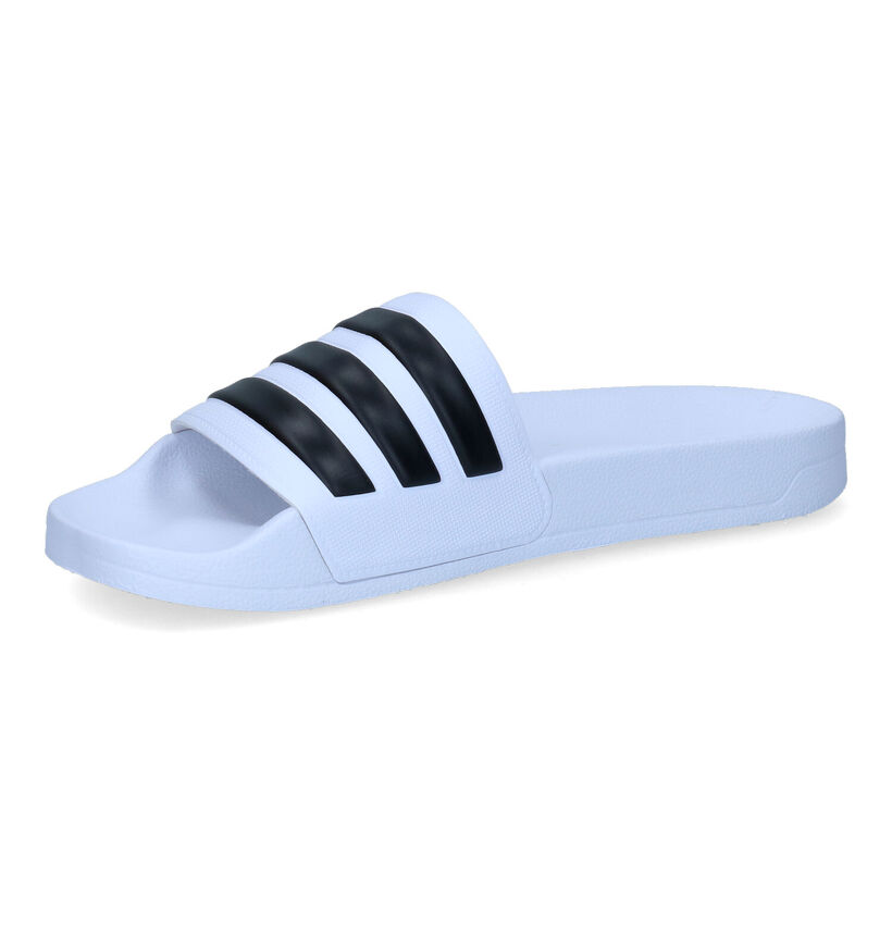 adidas Adilette Shower Claquettes en Blanc pour hommes (334723)