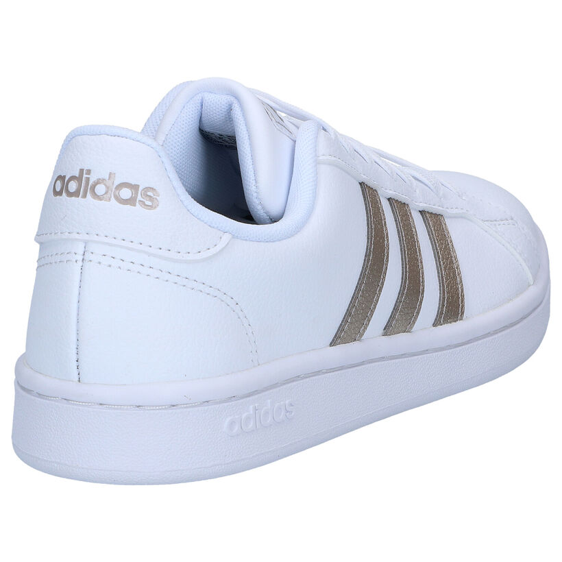 adidas Grand Court Baskets en Blanc pour femmes (301985) - pour semelles orthopédiques