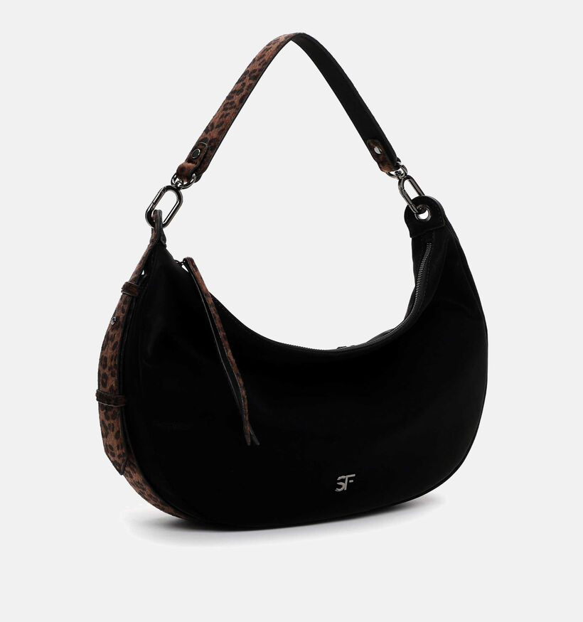 Sury Frey Sammy Zwarte Schoudertas voor dames (363383)
