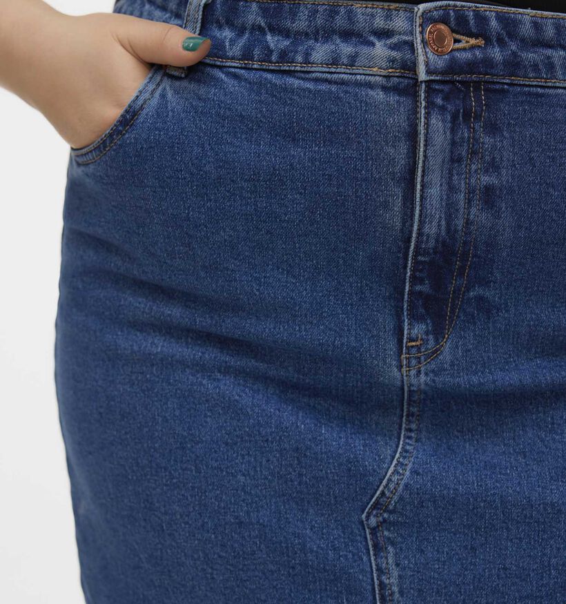 Vero Moda Curve Veri Blauwe Jeansrok voor dames (367769)
