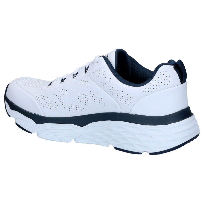 Skechers Witte Sneakers in kunstleer (272840)