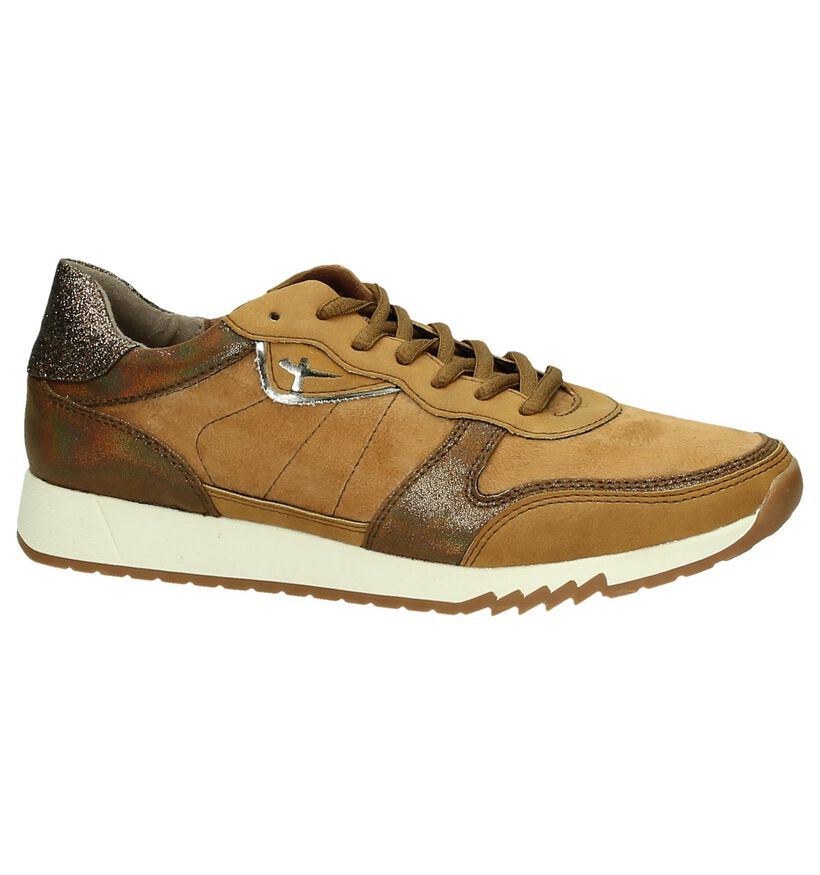 Tamaris Cognac Sneakers in kunstleer (184161)