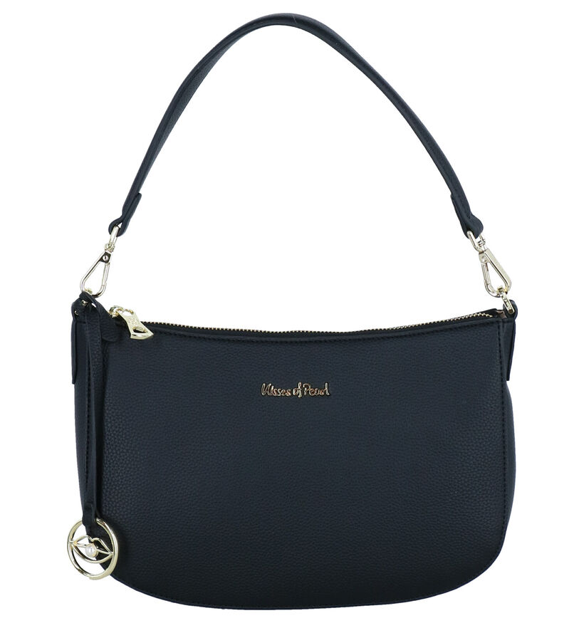 Kisses of Pearl Chloe Sac à bandoulière en Noir en simili cuir (284211)