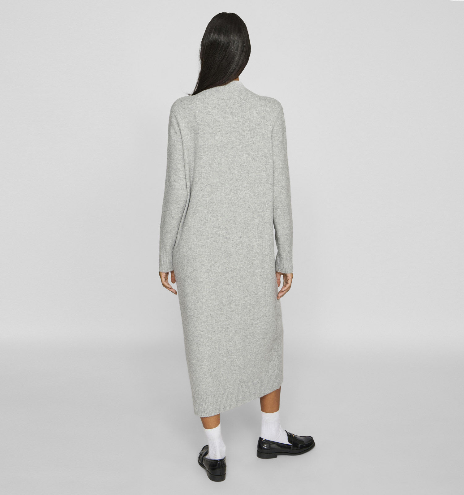 Vila Kiku Grijze Trui jurk Dames Kleedjes Online op TORFS.BE