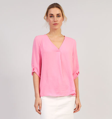 Blouse roze