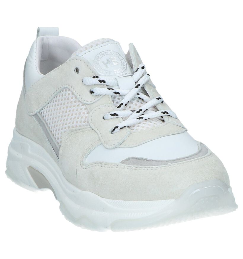 Hampton Bays Chaussures basses en Blanc en textile (252202)