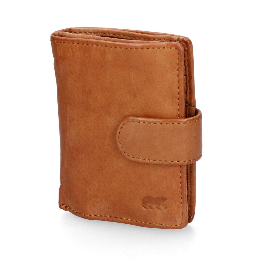 Bear Design Porte-cartes en Noir pour hommes (350748)