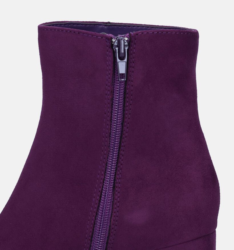 Signatur Bottillons avec plateau en Mauve pour femmes (329291)