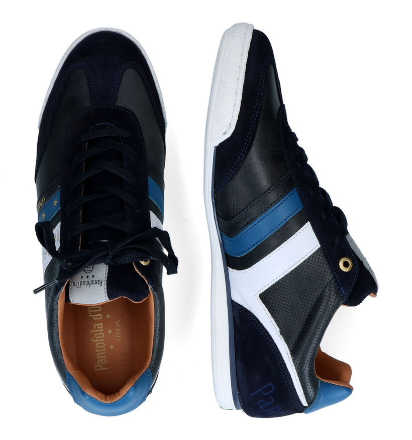 Pantofola d'Oro Vasto Chaussures à lacets en Bleu pour hommes (305446) - pour semelles orthopédiques