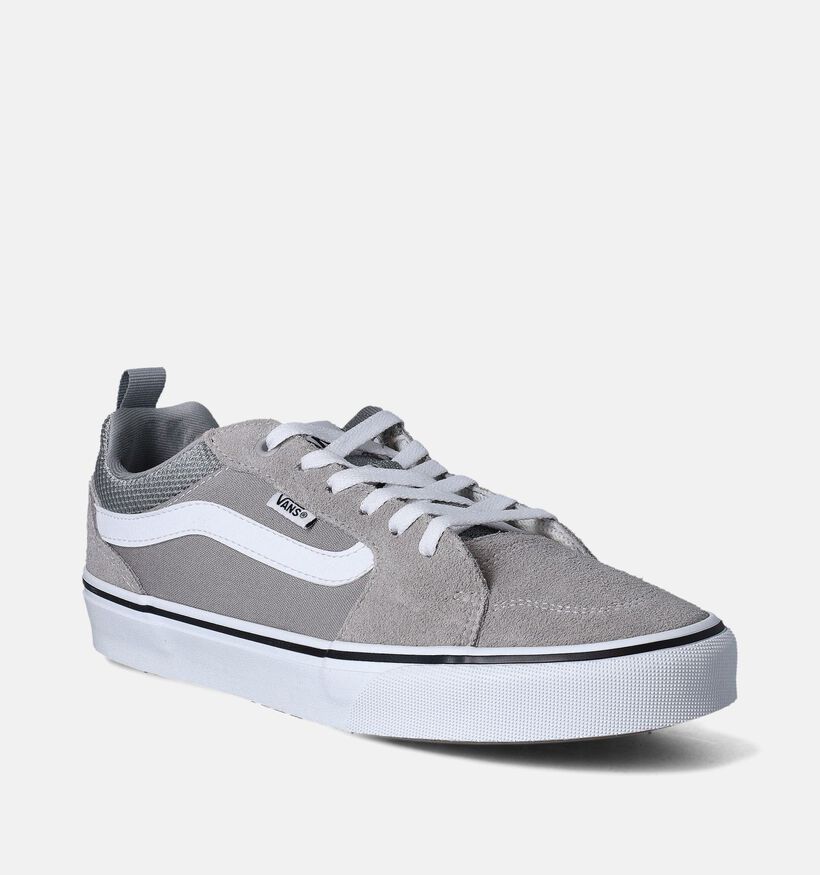 Vans Filmore Baskets pour skate en Gris pour hommes, garçons (352485)