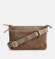 Crinkels Bruine Crossbodytas voor dames (381713)
