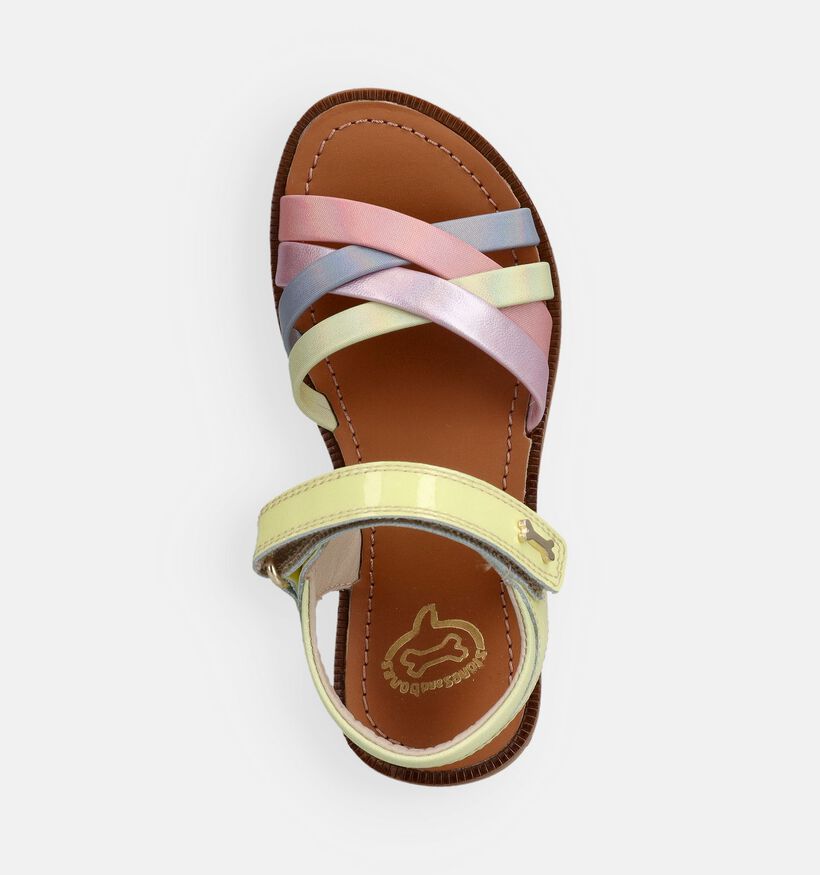 STONES and BONES Marle Lemon Sandales en Jaune pour filles (373766)